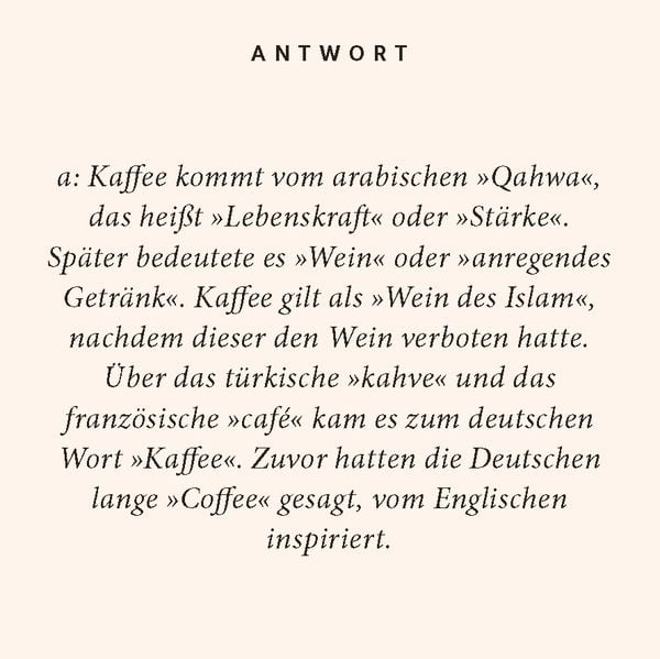 Produktbild: Kaffee-Quiz