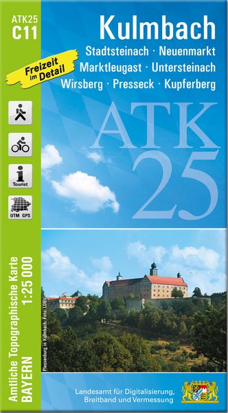 Produktbild: ATK25-C11 Kulmbach (Amtliche Topographische Karte 1:25000)