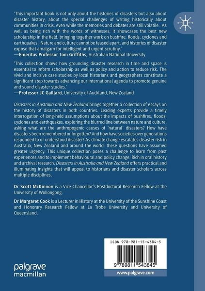 Produktbild: Disasters in Australia and New Zealand
