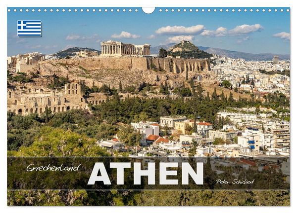 Produktbild: Griechenland - Athen (Wandkalender 2026 DIN A3 quer), CALVENDO Monatskalender