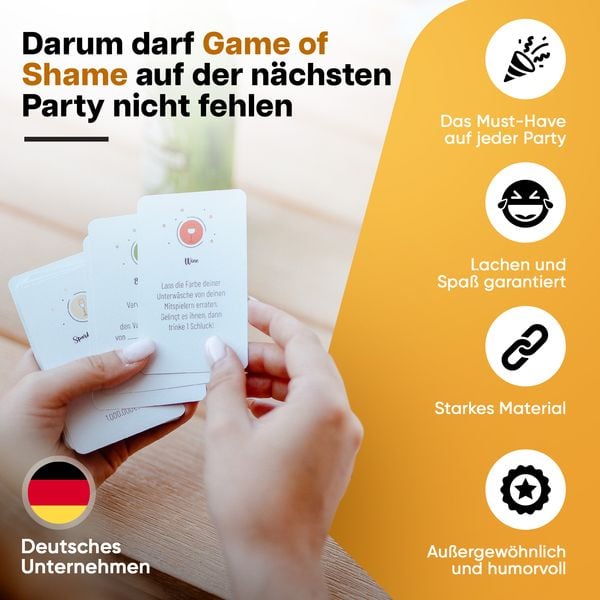 Produktbild: Game of Shame Das Partyspiel