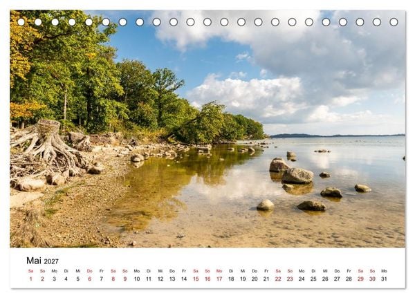Produktbild: R&uuml;gen eine Insel der Tr&auml;ume (Tischkalender 2027 DIN A5 quer), CALVENDO Monatskalender