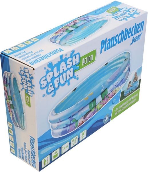 Produktbild: Splash & Fun Planschbecken Ocean, #120 cm