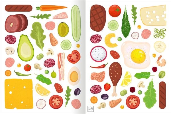 Produktbild: Erstes Stickern – Lieblingsessen