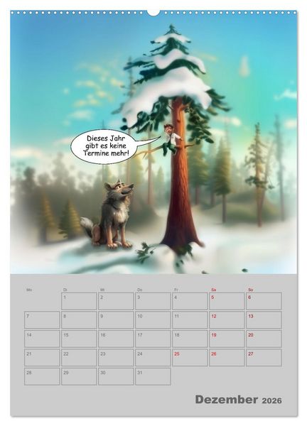 Produktbild: Ein Arzt f&uuml;r alle Felle (hochwertiger Premium Wandkalender 2026 DIN A2 hoch), Kunstdruck in Hochglanz