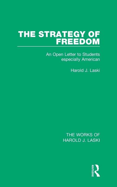Produktbild: The Strategy of Freedom (Works of Harold J. Laski)
