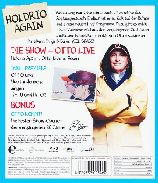 Produktbild: Otto - Holdrio Again