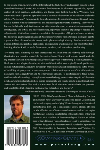Produktbild: Re-Thinking E-Learning Research