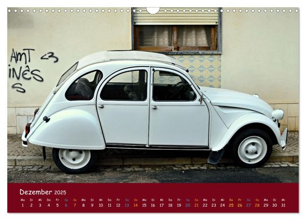 Produktbild: Citroen 2 CV Kult um die Ente (Wandkalender 2025 DIN A3 quer), CALVENDO Monatskalender