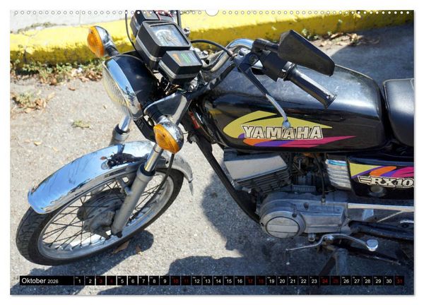 Produktbild: YAMAHA - Motorrad-Legenden (Wandkalender 2026 DIN A2 quer), CALVENDO Monatskalender