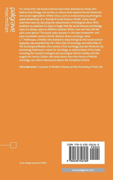 Produktbild: British Sociology's Lost Biological Roots