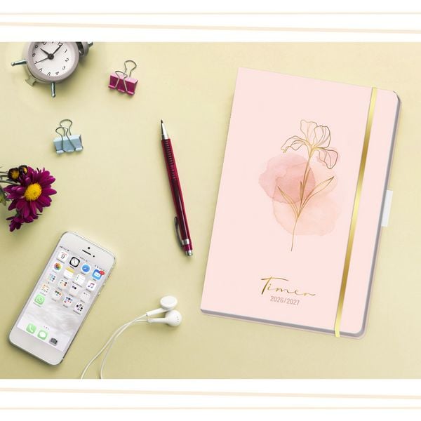 Produktbild: TR&Ouml;TSCH - Sch&uuml;lerkalender Specials mit Gummiband und Stifthalter Calm 26/27