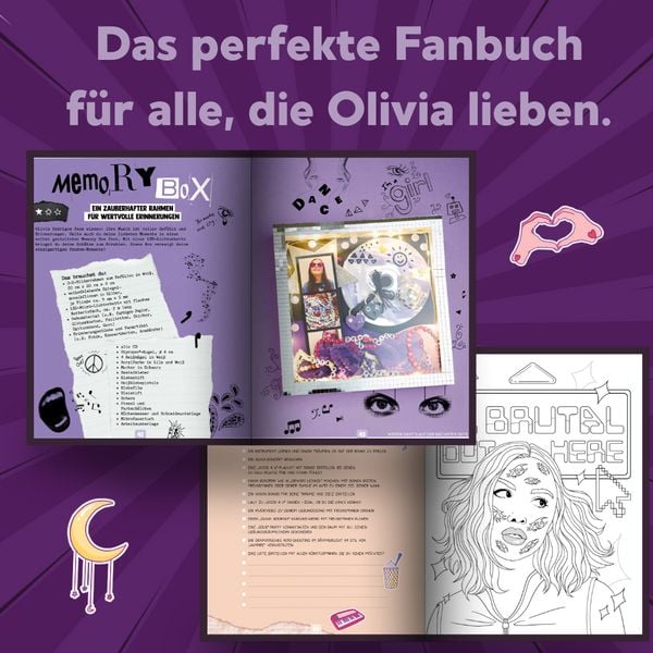 Produktbild: Das Olivia Rodrigo Kreativbuch