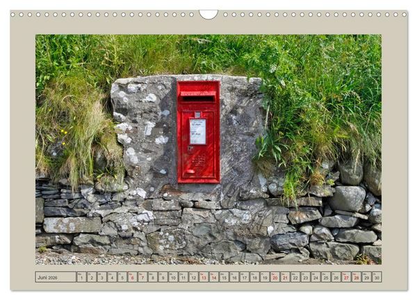 Produktbild: Sie haben Post - Briefk&auml;sten in Schottland (Wandkalender 2026 DIN A3 quer), CALVENDO Monatskalender