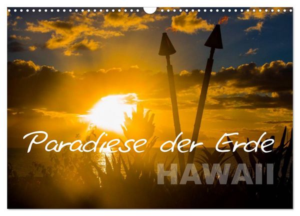 Paradiese der Erde - HAWAII (Wandkalender 2026 DIN A3 quer), CALVENDO Monatskalender