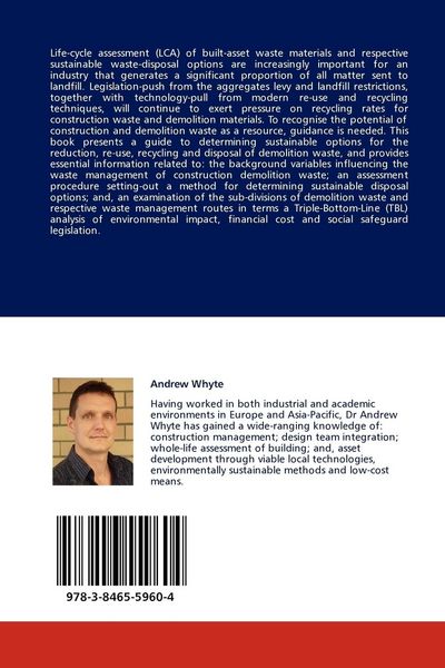 Produktbild: Life-Cycle Assessment of Built-Asset Waste Materials