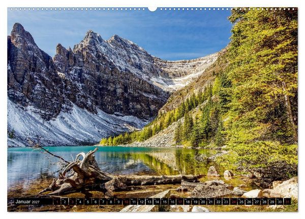 Produktbild: West-Kanada (Wandkalender 2027 DIN A2 quer), CALVENDO Monatskalender