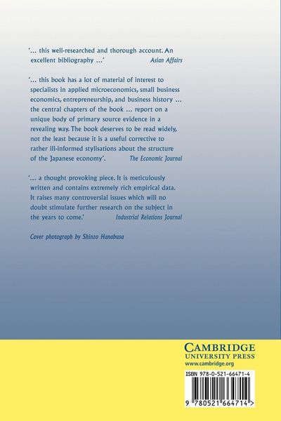 Produktbild: Small Firms in the Japanese Economy