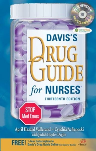 Produktbild: Davis's Drug Guide for Nurses with CD