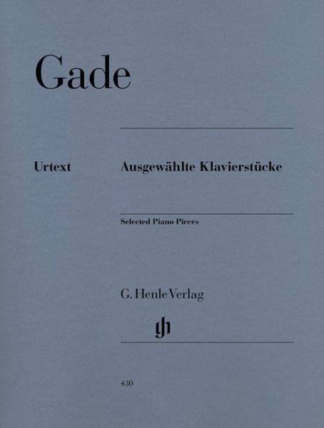 Produktbild: Niels Wilhelm Gade - Ausgew&auml;hlte Klavierst&uuml;cke