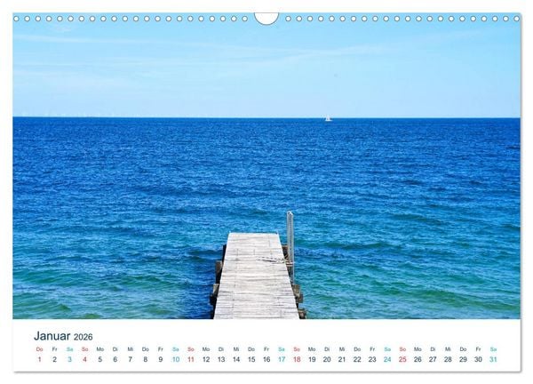 Produktbild: Der Fehmarn-Steg (Wandkalender 2026 DIN A3 quer), CALVENDO Monatskalender