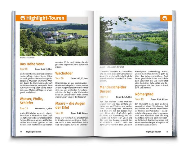 Produktbild: KOMPASS Wanderf&uuml;hrer Eifelsteig, vom Dom zu Aachen zum Dom in Trier, 50 Touren mit Extra-Tourenkarte