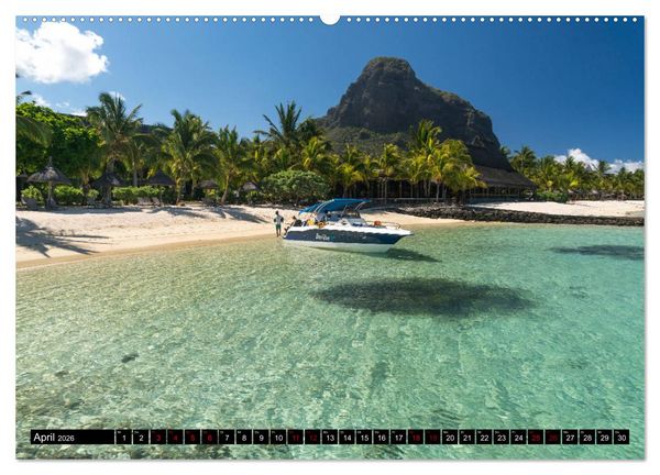 Produktbild: Trauminsel Mauritius (hochwertiger Premium Wandkalender 2026 DIN A2 quer), Kunstdruck in Hochglanz
