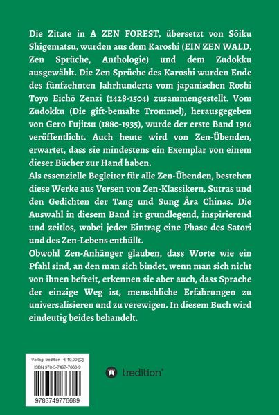 Produktbild: Ein Zen Wald