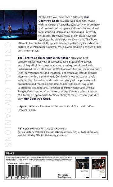 Produktbild: The Theatre of Timberlake Wertenbaker