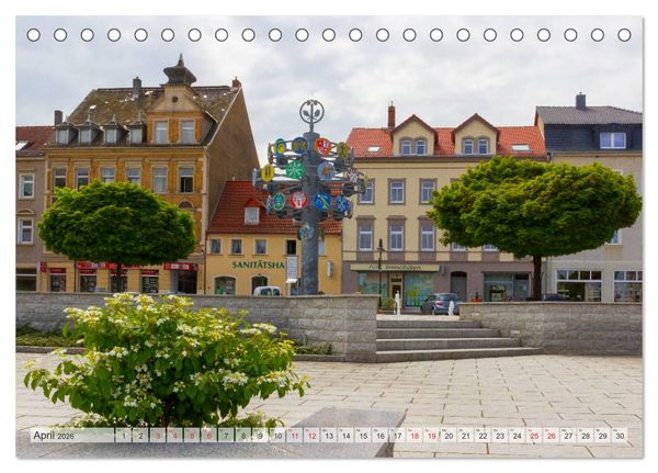 Produktbild: Der Landkreis Mei&szlig;en (Tischkalender 2026 DIN A5 quer), CALVENDO Monatskalender