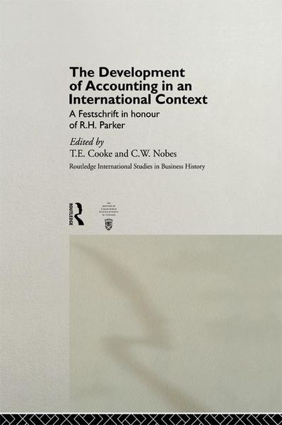 Produktbild: The Development of Accounting in an International Context