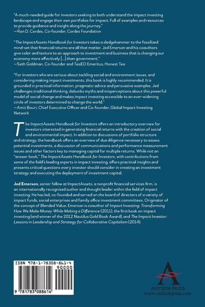Produktbild: The ImpactAssets Handbook for Investors