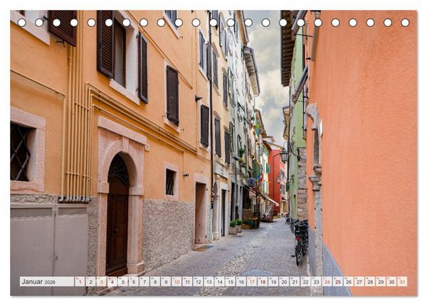 Produktbild: Riva del Garda Impressionen vom Gardasee (Tischkalender 2026 DIN A5 quer), CALVENDO Monatskalender