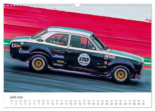 Produktbild: Kultautos - Capri und Escort (Wandkalender 2026 DIN A3 quer), CALVENDO Monatskalender