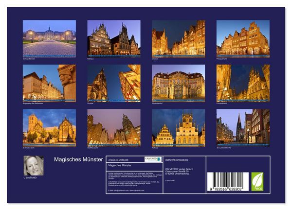 Produktbild: Magisches M&uuml;nster (Wandkalender 2026 DIN A4 quer), CALVENDO Monatskalender