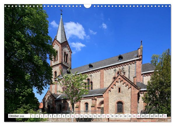 Produktbild: Gro&szlig; Umstadt vom Frankfurter Taxifahrer (Wandkalender 2026 DIN A3 quer), CALVENDO Monatskalender