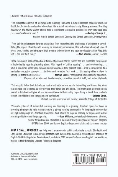 Produktbild: Teaching Reading in the Middle School