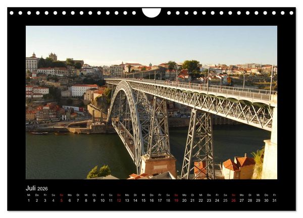 Produktbild: Br&uuml;cken weltweit (Wandkalender 2026 DIN A4 quer), CALVENDO Monatskalender