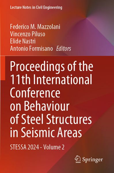 Produktbild: Proceedings of the 11th International Conference on Behaviour of Steel Structures in Seismic Areas