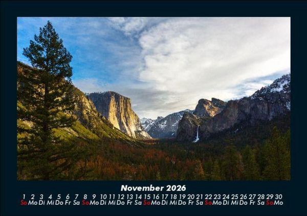 Produktbild: Landschaftskalender 2026 Fotokalender DIN A5
