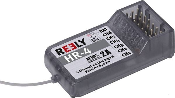 Reely HT-4 Hand-Fernsteuerung 2,4GHz Anzahl Kanäle: 4 inkl. Empfänger