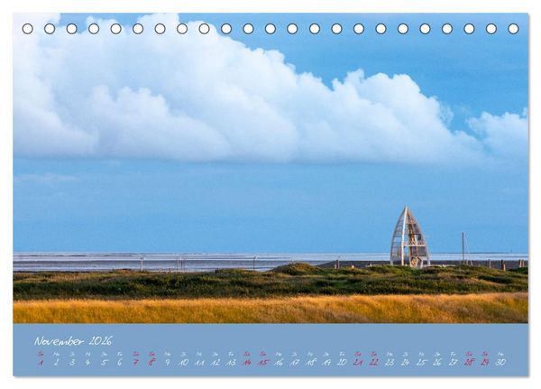 Produktbild: "T&ouml;werland" Juist (Tischkalender 2026 DIN A5 quer), CALVENDO Monatskalender