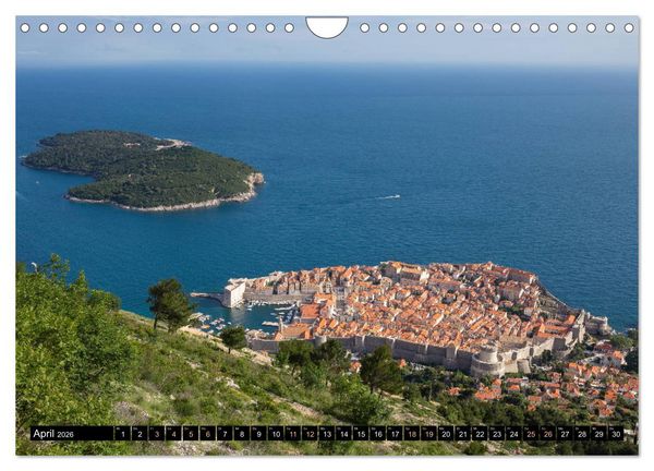 Produktbild: Dalmatien - Perle der Adria (Wandkalender 2026 DIN A4 quer), CALVENDO Monatskalender