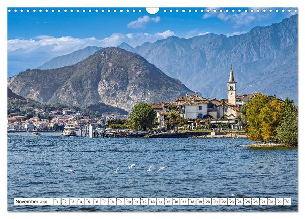 Produktbild: Piemont - Norditaliens stille Sch&ouml;nheit (Wandkalender 2026 DIN A3 quer), CALVENDO Monatskalender