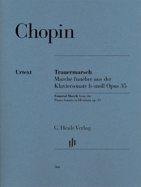 Produktbild: Fr&eacute;d&eacute;ric Chopin - Trauermarsch (Marche fun&egrave;bre) aus der Klaviersonate op. 35