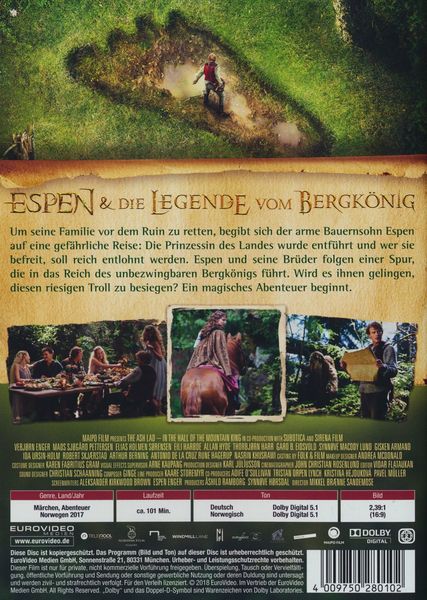 Produktbild: Espen und die Legende vom Bergk&ouml;nig