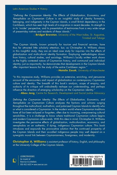 Produktbild: Defining the Caymanian Identity