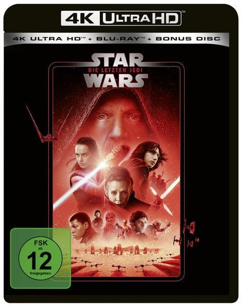 Produktbild: Star Wars: Episode VIII - Die letzten Jedi - Line Look 2020 (4K Ultra HD) (+ Blu-ray 2D) (+ Bonus-Blu-ray)