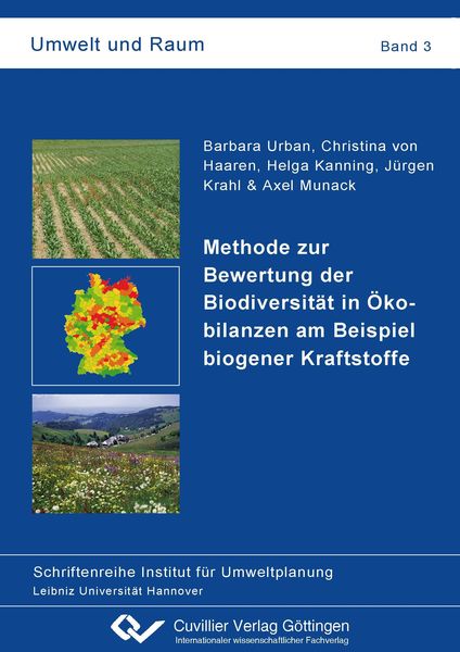 Produktbild: Methode zur Bewertung der Biodiversit&auml;t in &Ouml;kobilanzen am Beispiel biogener Kraftstoffe