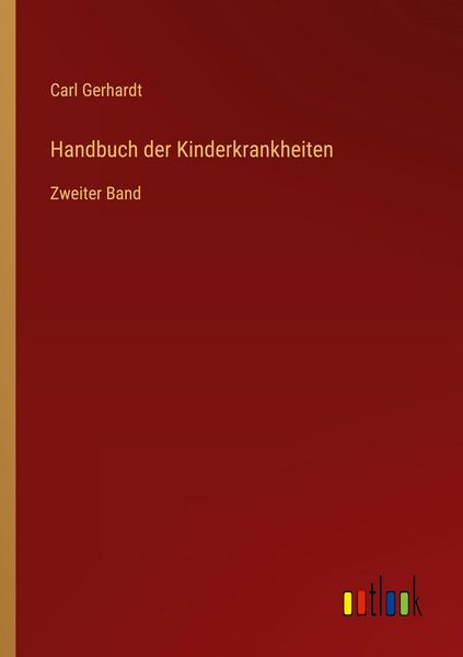 Produktbild: Handbuch der Kinderkrankheiten